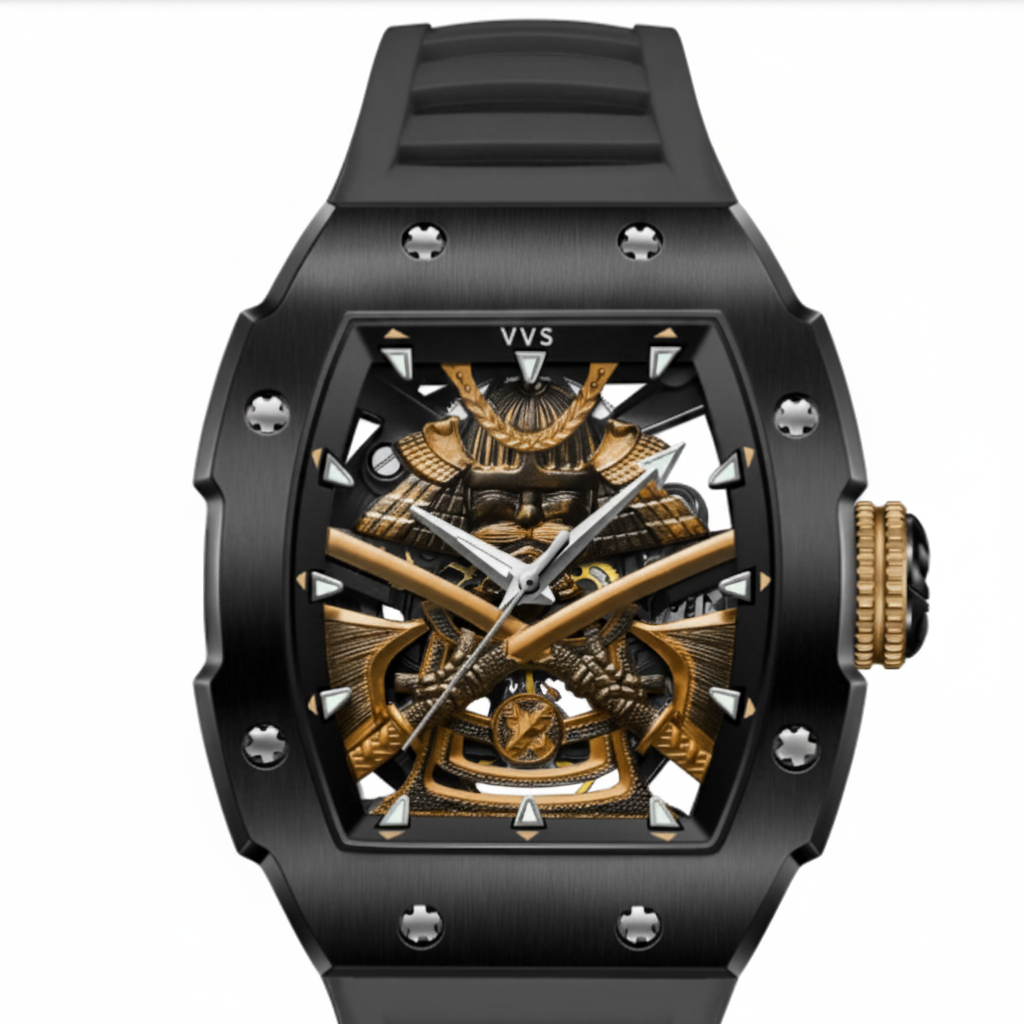 VVS Watches™ Tonneau | Phantom Skeleton