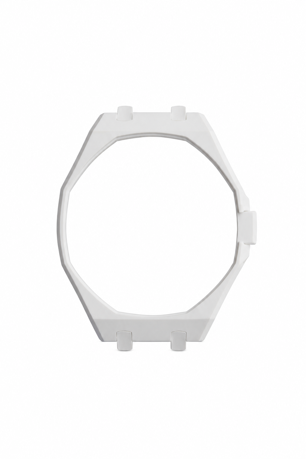 Watch Case in white For AP x Swatch Royal Pop - Crown At 3 image