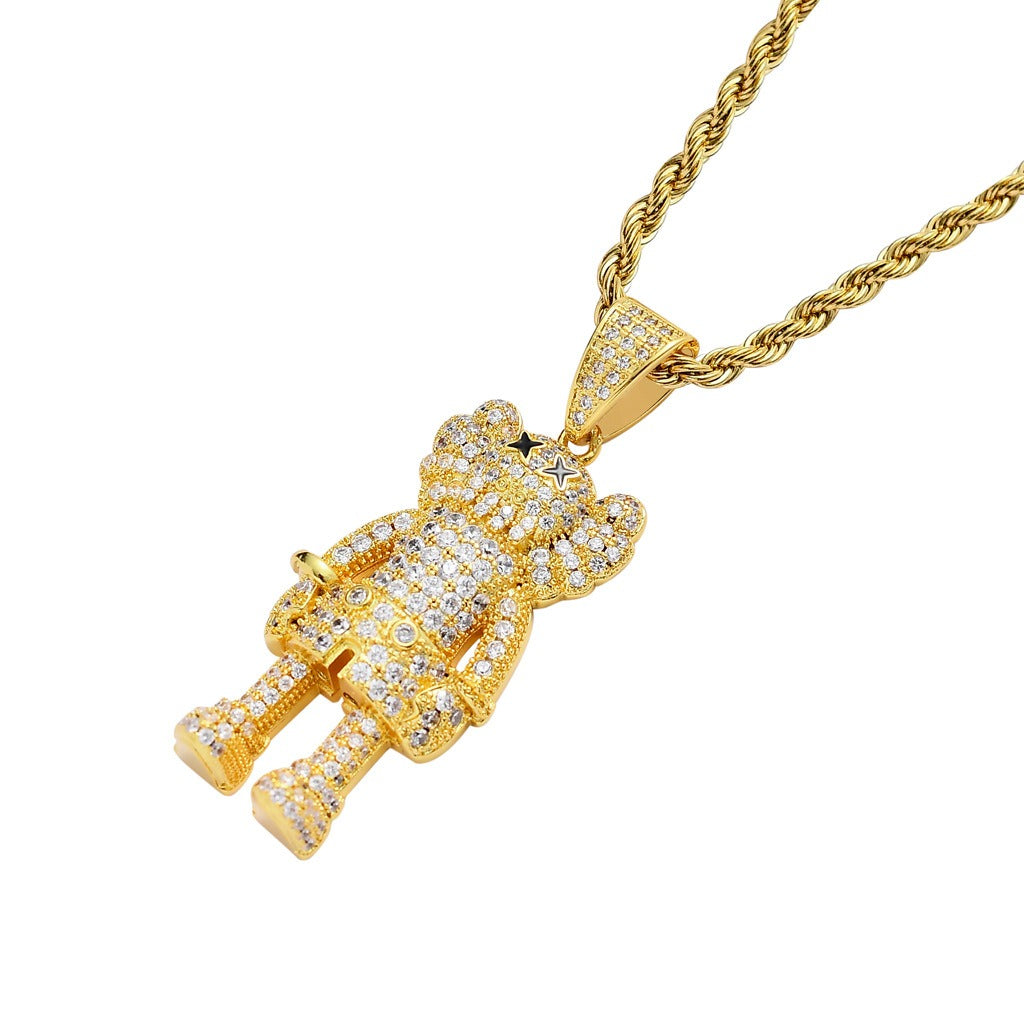 Kaws 3D Pendant Necklace