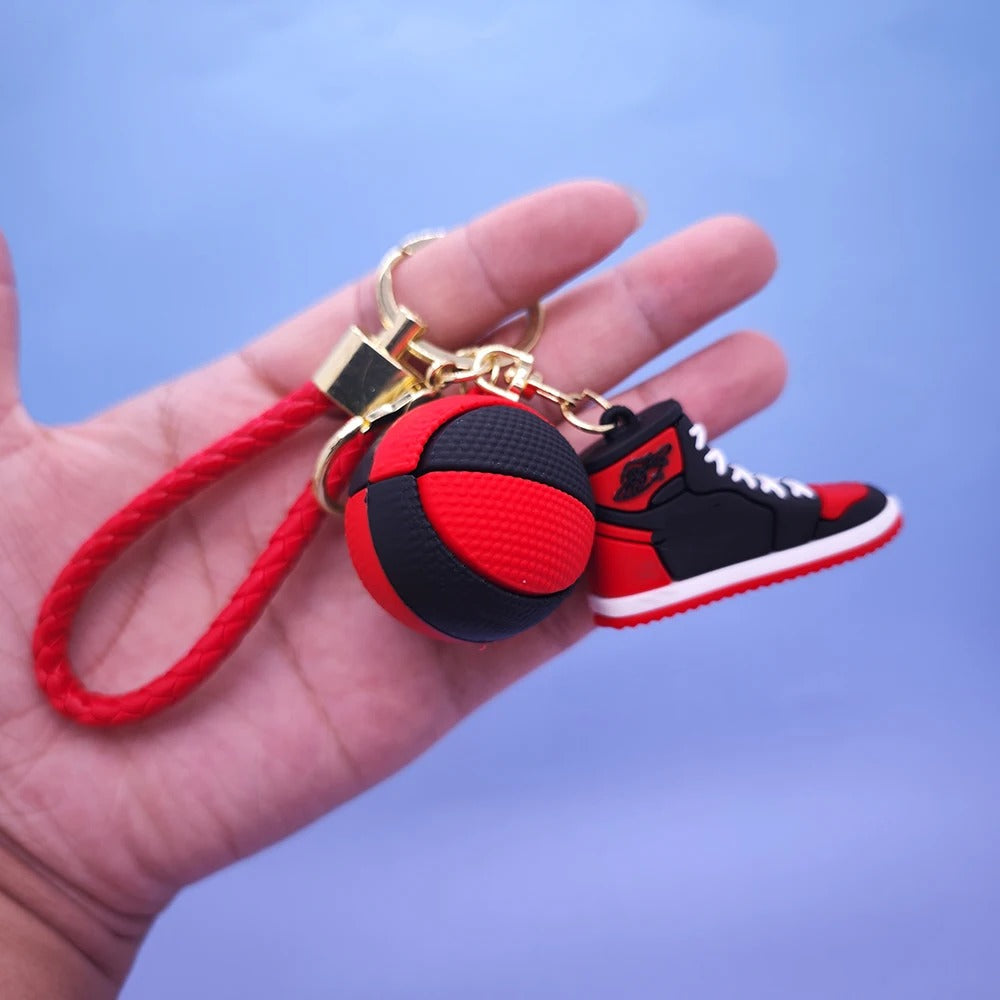 High-Detail Air Jordan Keychain – Perfect for Bags, Keys, and More