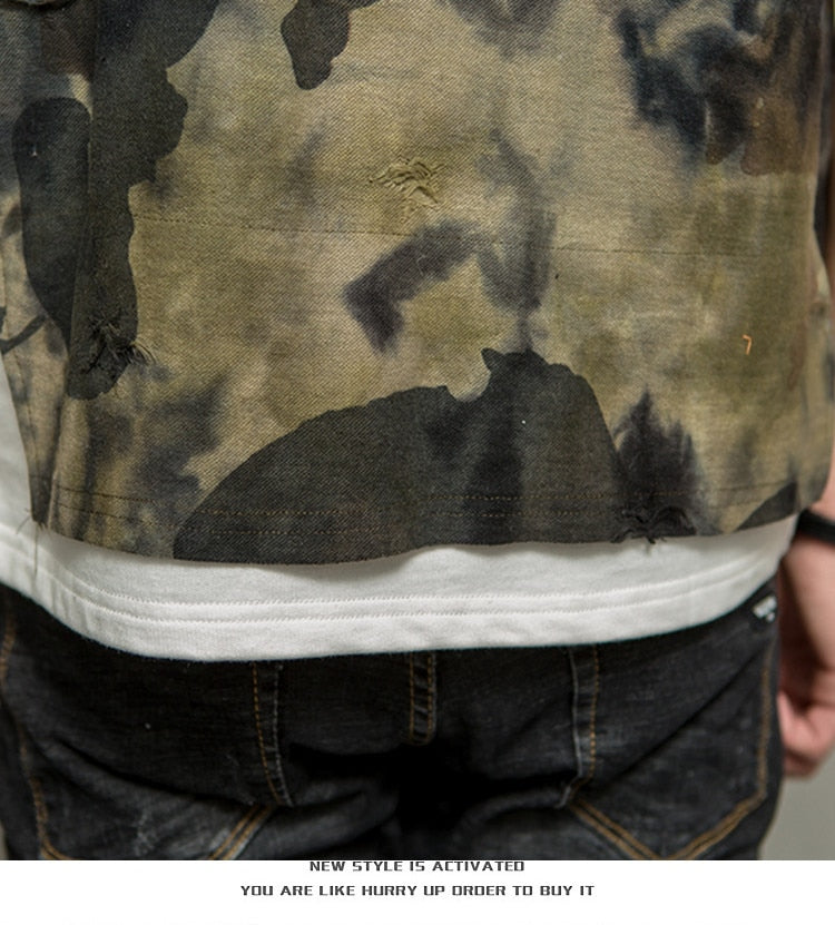 Camouflage Hip Hop T-Shirt