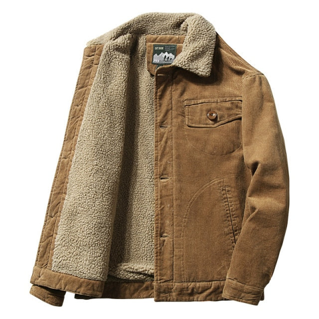 Classic Corduroy Winter Jacket