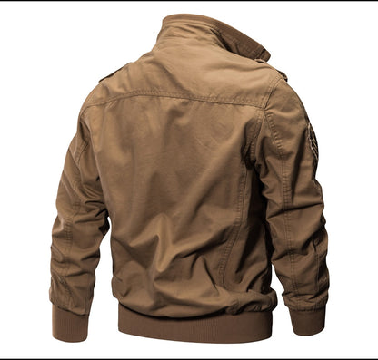 Topflight Military Style Bomber Jacket