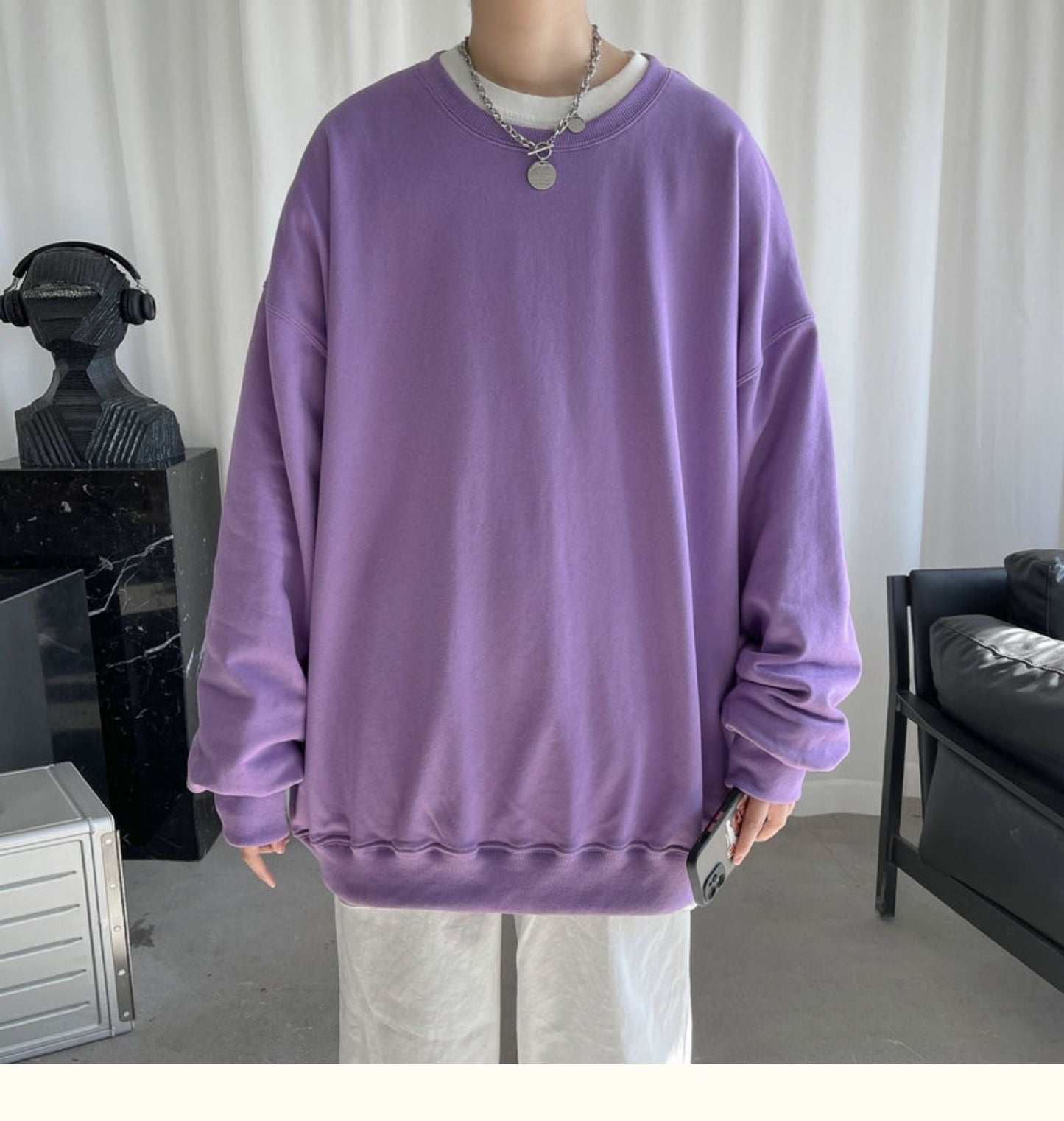 CrewCode Oversized Sweatshirt