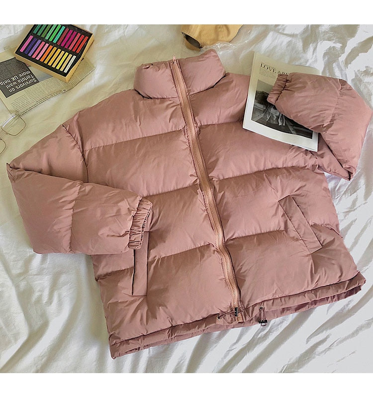 Harajuku Style Bubble Puffer Jacket