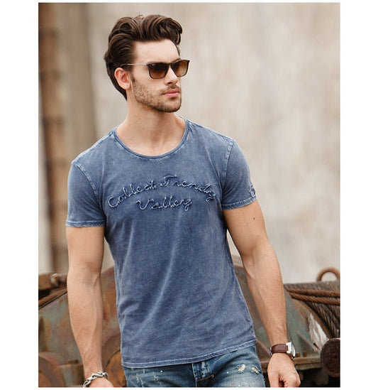 Retro Short Sleeve Streetwear T-Shirt