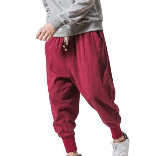 Drop-crotch Baggy Jogging Pants