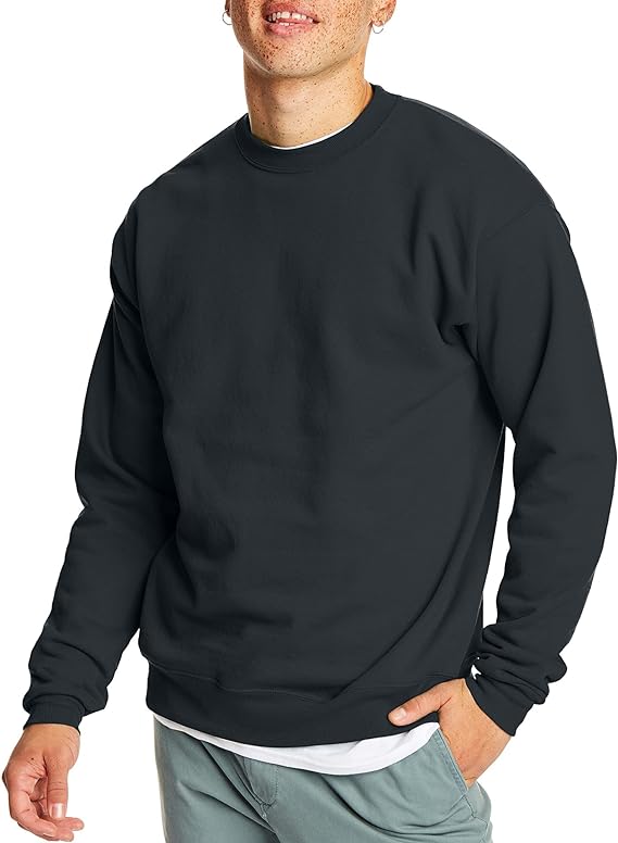 EcoSmart Fleece Pullover Crewneck Sweatshirt for Men