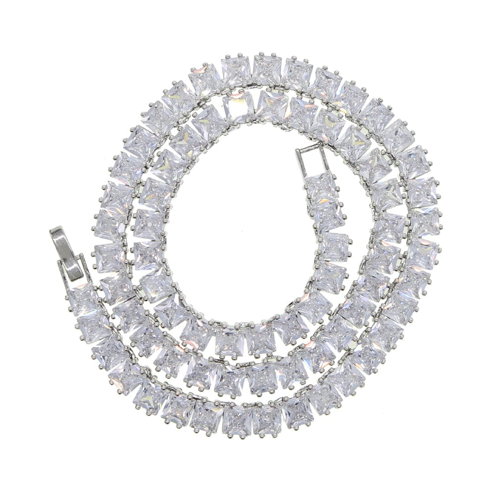 5MM Baguette Tennis Chain 5MM Baguette Tennis Chain
