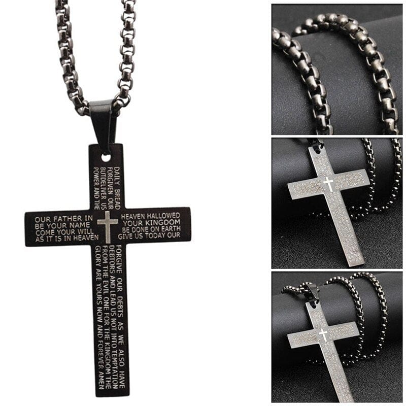 Christian Cross Pendant Necklace – Vvs Jewelry