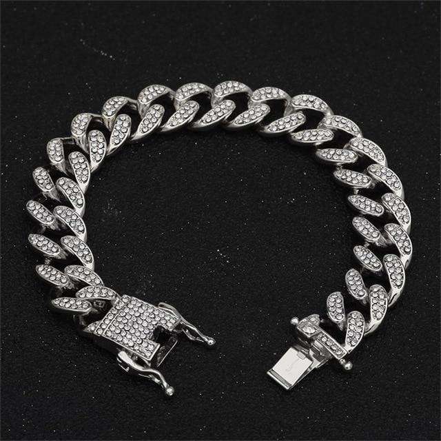 Gold/Silver Cuban Chain + FREE Cuban Bracelet Bundle - (TODAY ONLY ...