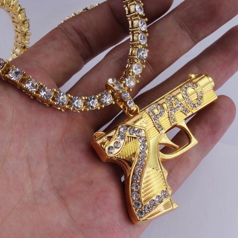 Iced Out 2Pac Cuban + Tennis Chain Bundle – VVS Jewelry