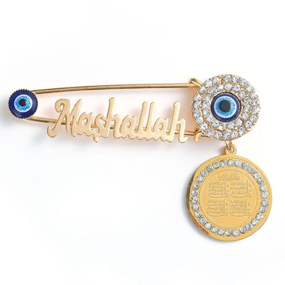 VVS Jewelry hip hop jewelry Iced Out Islam Baby Pin Brooch