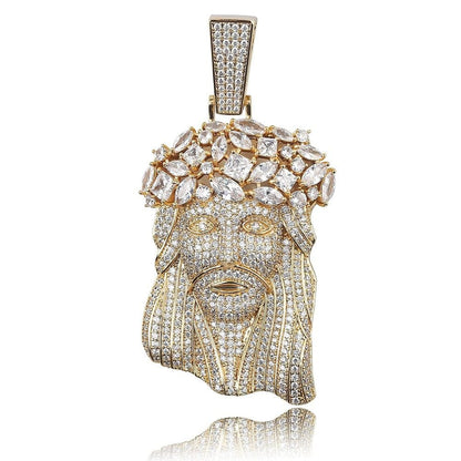 VVS Jewelry hip hop jewelry Icy King Jesus Piece
