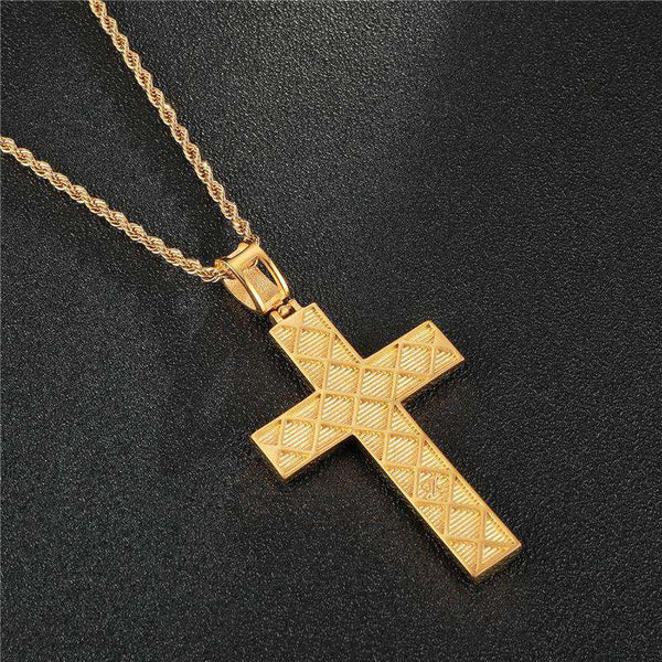 VVS CZ Bling Cross Pendant