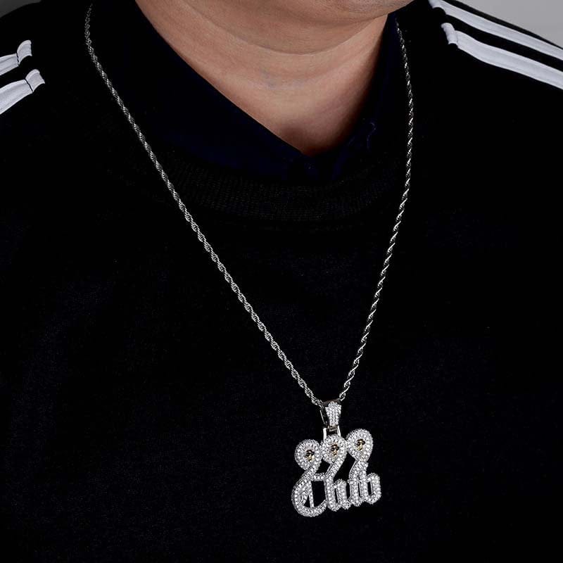 VVS Jewelry Juice Wrld 999 Club Pendant Chain