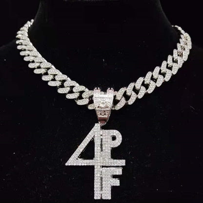 VVS Jewelry hip hop jewelry VVS Jewelry Lil Baby 4PF Cuban Chain Replica