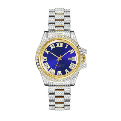 VVS Jewelry hip hop jewelry Watch Blue - B Buss-It-Down Watch