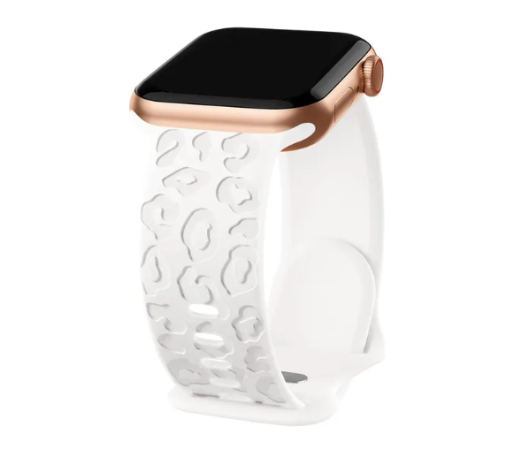 Leopard Pattern Silicone Band for Apple Watch